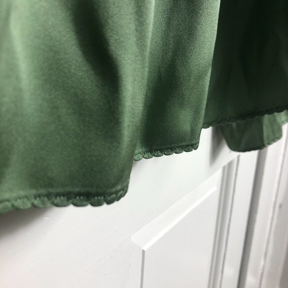 Elie Tahari Green Silk Women's Blouse and Neck Tie - Picture 5 of 7